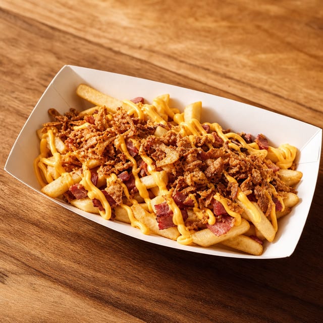 Bacon Cheese Fries.