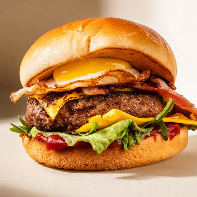 Bushwick Burger Deluxe.