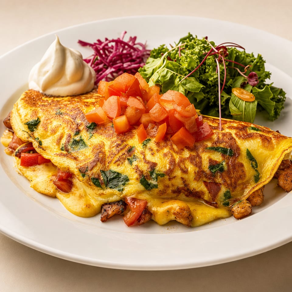 Mexican Omelette.