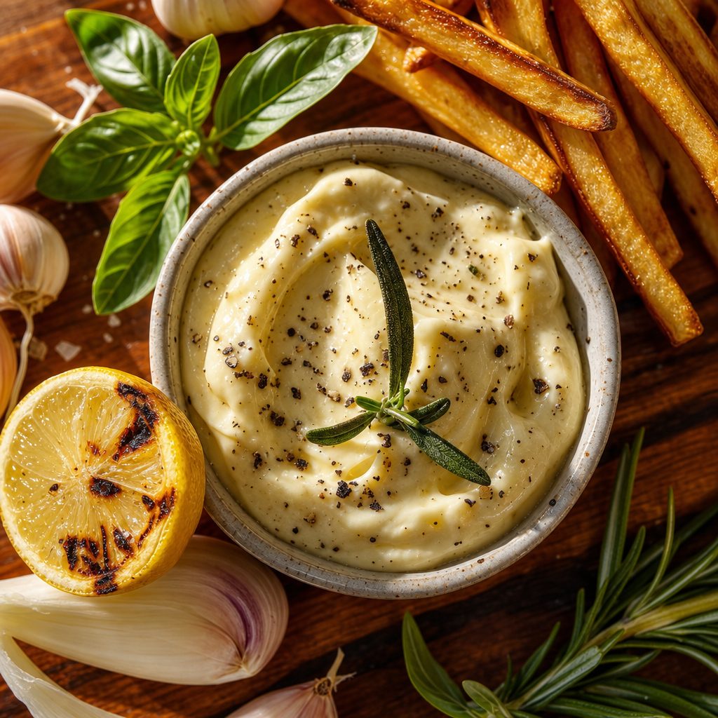 Cilantro Mayo Sauce.