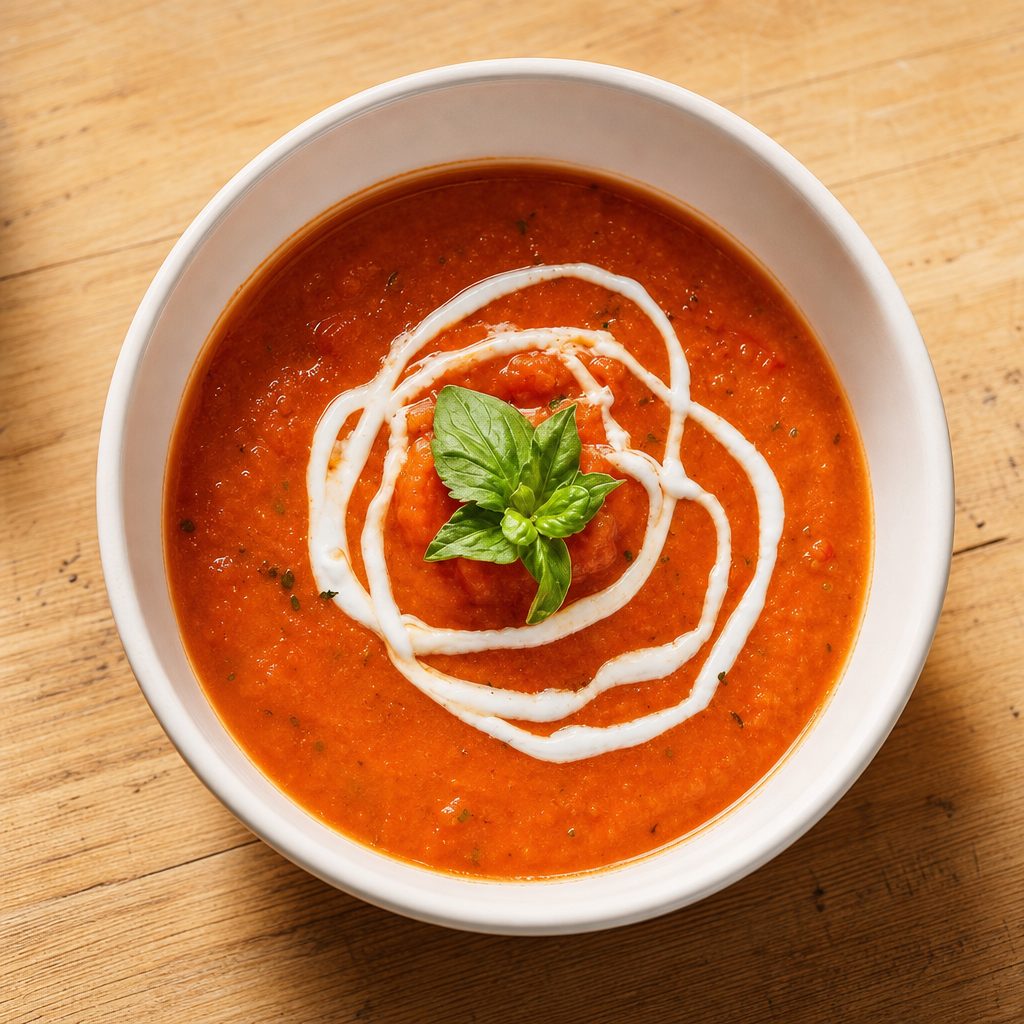 Roasted Tomatoe Soup.